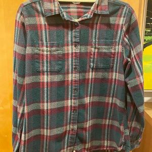 Woolrich Women's Green Flannel, M